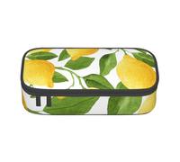 CMJSGG Citrons Aquarelle Jaune Vif, Trousse à Crayons, Trousse à Crayons, Trousse à Crayons de Grande capacité, Trousse à cosmétiques