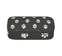 CMJSGG Empreintes de Pattes de Chien Empreintes de Pattes de Chat Animal de Compagnie, Trousse à Crayons, Trousse à Crayons, Trousse à Crayons de Grande capacité, Trousse à cosmétiques