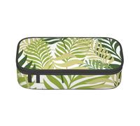CMJSGG Feuilles de Palmier Exotiques tropicaux, Trousse à Crayons, Trousse à Crayons, Trousse à Crayons de Grande capacité, Trousse à cosmétiques