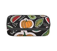 CMJSGG Fruits de légumes de Dessin animé, Trousse à Crayons, Trousse à Crayons, Trousse à Crayons de Grande capacité, Trousse à cosmétiques