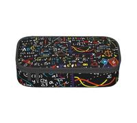CMJSGG Impression colorée de Formule mathématique, Trousse à Crayons, Trousse à Crayons, Trousse à Crayons de Grande capacité, Trousse à cosmétiques