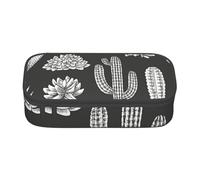 CMJSGG Impression de Cactus, Trousse à Crayons, Trousse à Crayons, Trousse à Crayons de Grande capacité, Trousse à cosmétiques