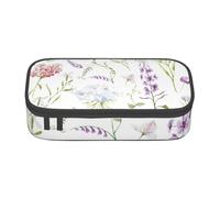 CMJSGG Imprimé à Motif Floral coloré, Trousse à Crayons, Trousse à Crayons, Trousse à Crayons de Grande capacité, Trousse à cosmétiques
