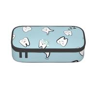 CMJSGG Modèle De Dents Dent Dentaire Dessin Animé, Trousse à Crayons, Trousse à Crayons, Trousse à Crayons de Grande capacité, Trousse à cosmétiques
