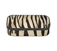 CMJSGG Modèle de Peau de Tigre, Trousse à Crayons, Trousse à Crayons, Trousse à Crayons de Grande capacité, Trousse à cosmétiques