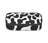 CMJSGG Modèle sans Couture avec Vache Tachetée, Trousse à Crayons, Trousse à Crayons, Trousse à Crayons de Grande capacité, Trousse à cosmétiques
