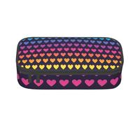 CMJSGG Modèle sans Couture Dégradé Arc-en-Ciel, Trousse à Crayons, Trousse à Crayons, Trousse à Crayons de Grande capacité, Trousse à cosmétiques