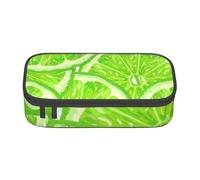 CMJSGG Motif Vert Citron, Trousse à Crayons, Trousse à Crayons, Trousse à Crayons de Grande capacité, Trousse à cosmétiques
