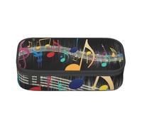 CMJSGG Notes de Musique, Trousse à Crayons, Trousse à Crayons, Trousse à Crayons de Grande capacité, Trousse à cosmétiques