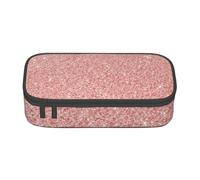 CMJSGG Or Rose Paillettes Roses, Trousse à Crayons, Trousse à Crayons, Trousse à Crayons de Grande capacité, Trousse à cosmétiques