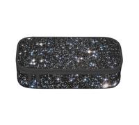CMJSGG Paillettes imprimées Galaxie, Pas de Vraies Paillettes., Trousse à Crayons, Trousse à Crayons, Trousse à Crayons de Grande capacité, Trousse à cosmétiques