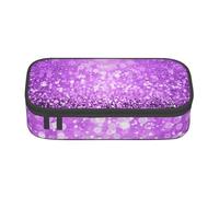 CMJSGG Paillettes Violettes Scintillantes, Trousse à Crayons, Trousse à Crayons, Trousse à Crayons de Grande capacité, Trousse à cosmétiques
