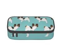 CMJSGG Papillon Dogs Chien épagneul Jouet Mignon, Trousse à Crayons, Trousse à Crayons, Trousse à Crayons de Grande capacité, Trousse à cosmétiques