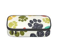 CMJSGG Patte de Chien Mignonne, Trousse à Crayons, Trousse à Crayons, Trousse à Crayons de Grande capacité, Trousse à cosmétiques