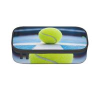 CMJSGG Peinture de Balle de Tennis, Trousse à Crayons, Trousse à Crayons, Trousse à Crayons de Grande capacité, Trousse à cosmétiques