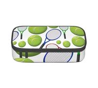 CMJSGG Raquettes et balles de Tennis, Trousse à Crayons, Trousse à Crayons, Trousse à Crayons de Grande capacité, Trousse à cosmétiques