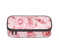 CMJSGG Roses fraîches Roses imprimées, Trousse à Crayons, Trousse à Crayons, Trousse à Crayons de Grande capacité, Trousse à cosmétiques