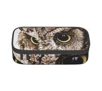 CMJSGG Tête de Hibou, Trousse à Crayons, Trousse à Crayons, Trousse à Crayons de Grande capacité, Trousse à cosmétiques