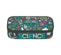 CMJSGG Thème Scientifique du Dessin animé, Trousse à Crayons, Trousse à Crayons, Trousse à Crayons de Grande capacité, Trousse à cosmétiques