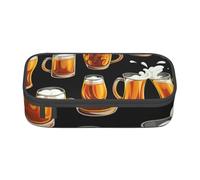 CMJSGG Verre de bière, Trousse à Crayons, Trousse à Crayons, Trousse à Crayons de Grande capacité, Trousse à cosmétiques