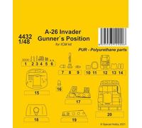 CMK 129-4432 - 1:48 A-26 Envahisseur Gunner's Position - Neuf