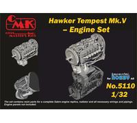 CMK 129-5110 - 1:32 Ensemble Moteur Tempest Pour Kit Special Hobby - Neuf