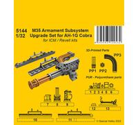 CMK 129-5144 - 1:32 Système D'Armes M35 Amélioration Pour AH-1G Cobra