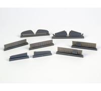 CMK 129-7386 - 1:72 P-40 Surfaces De Contrôle Pour SpecialHobbyKi - Neuf