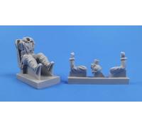 CMK 129-F32316 - 1:3 2 Britannique Tempest Pilote, Assis pour Spécial Hobby Kit