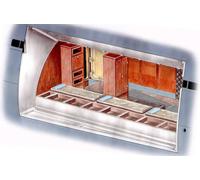 CMK 129-N72015 - 1:72 Bateau de U Type Ix Avant Équipage Quarters F. Rev - Neuf