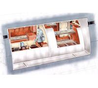 CMK 129-N72016 - 1:72 Bateau de U Type Ix Captain 'S &officers Wardro - Neuf