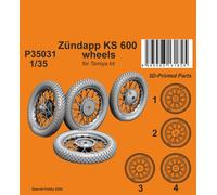 CMK 129-P35031 ZÜNDAPP KS 600 WHEELS 1/35