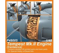 CMK 129-P48005 - 1/48 - Tempest Mk.ii Moteur (Centaurus) pour Sh Et Eduard Kits