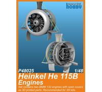 CMK 129-P48025 - 1:48 Moteurs Heinkel He 115B Pour Special Hobby - Neuf