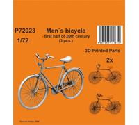 CMK 129-P72023 VÉLO POUR HOMMES - PREMIÈRE MOITIÉ DU 20ÈME SIÈCLE (3 PCS.) / 3D