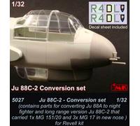 Cmk Junkers Ju 88C-2 Conversion Jeu Revell Night Fighter 1:3 2 Modèle-kit Kit