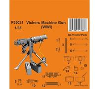 CMK P35021 - 1/35 - Vickers Machine Pistolet (WWI ) - Neuf