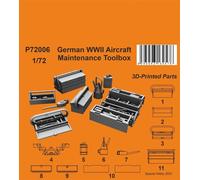 CMK P72006 - 1/72 - Allemand WWII Avion Entretien Boîte à Outils - Neuf