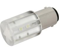 CML 1856123W Voyant de signalisation LED blanc froid BA15d 230 V/AC 380 mcd