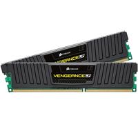 CML16GX3M2A1600C10 Vengeance LP 16GB (2x8GB) DDR3 1600 Mhz CL10 Mémoire pour ordinateur de bureau performante avec profil XMP. Noir.[G542]