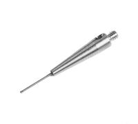 CMM Sonde Styli de 05 mm en carbure de tungstène avec poignée filetée M2 anti-collision et résistance à l'usure Compatible A50031345 Argenté Longueur 20 mm pour processus EDM