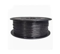 Cmnsjl Consommables d'impression 3D PLA 1,75 mm 3D Crystal Flash Consurables Précision +/- 0,03 mm, Bobine de 1 kg,Noir