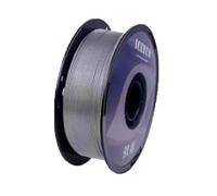 Cmnsjl Consommables Imprimantes 3D, PLA + Imitation Couleur Métallique Haute Ténacité 1,75 Mm File De Texture De Peinture en Métal Lisse, Précision +/- 0,02 Mm, Bobine De 1 Kg,Argent