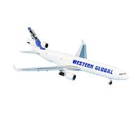 CMO Maquette d'avion, 1/200 L'éChelle MD-11 US West Global Cargo Airlines MéTal Moulé sous Pression Modèle, Décorations et Cadeaux, 6,1 X 5.1Inch