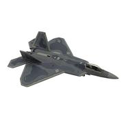 CMO ModèLe en Alliage d'avion Militaire, 1/200 L'éChelle F-22A Raptor Stealth Fighter USAF Modèle,Jouets et Cadeaux pour Adultes, 3,5 X 2,8 Pouces