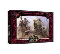 CMON A Song of Ice and Fire Miniatures Dothraki Hrakkars Coffret - Fierce Nomadic Warriors of The Great Grass Sea, jeu de stratégie pour adultes, à partir de 14 ans, 2 joueurs et plus, 45 à 60 minutes