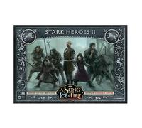 Cmon A Song of Ice and Fire Table Top Top Minatures Game Stark Heroes II Set - Mighty Warriors of House Stark! Jeu de strategie pour les adultes