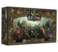CMON A Song of Ice and Fire : Thrones Stark vs Lannister - Jeu de société de Figurines à partir de 14 Ans - 2 Joueurs - Temps de Jeu de 45 à 60 Minutes