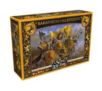 CMON, A Song of Ice & Fire - Baratheon Halberdiers (Hellebardiere de la Maison Baratheon) - Extension - 2 Joueurs - À partir de 14 Ans - 45 à 60 Minutes - Allemand - Multilingue