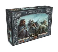 CMON | A Song of Ice & Fire - Héros de Haus Stark III | Extension | Tabletop | 2 Joueurs | À partir de 14 Ans | 45-60 Minutes | Allemand | Multilingue